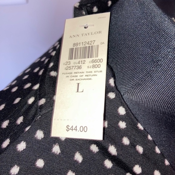 Ann Taylor Dot Blouse - Picture 4 of 7
